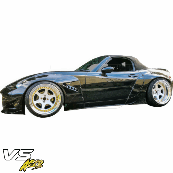VSaero FRP TKYO Wide Body Fender Flares (rear) 4pc 80mm for Mazda Miata MX-5 (ND) 2016-2021 - Image 51
