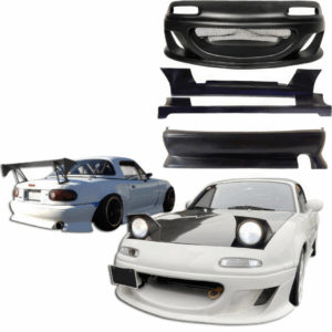 VSaero FRP STRA vB Body Kit 4pc for Mazda Miata MX-5 (NA) 1990-1997